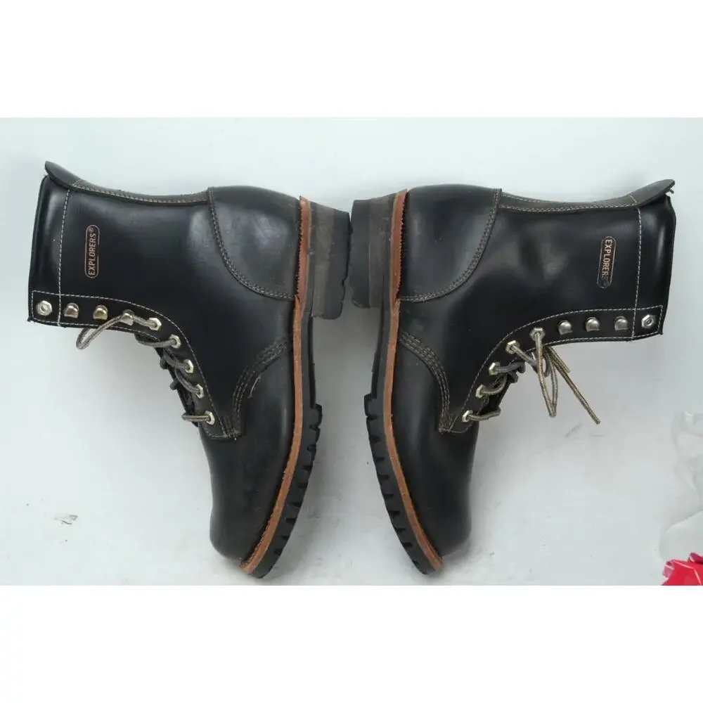 Vintage VTG Logger Boots hiking mountain work Men's Sz 10 Shoes